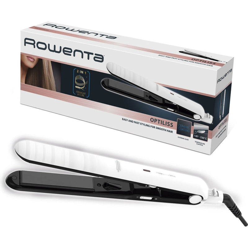 Rowenta - Haartrockner/Haarstyler ROW Haarglätter SF3210 Optiliss − 6 Stück