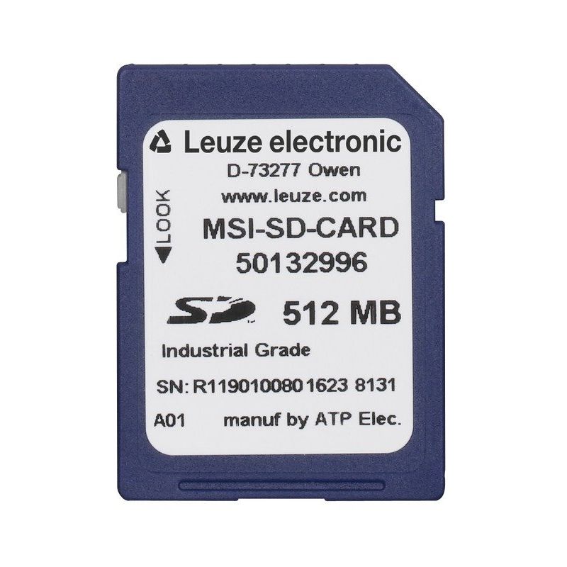 Leuze - SPS-Speichereinheit Programmspeicher MSI-SD-CARD − 1 Stück