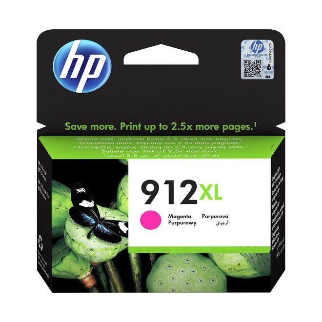 HP - Verbrauchsmaterial für Telefax/Drucker/MFC Tintenpatrone 912XL/3YL82AE ma magenta