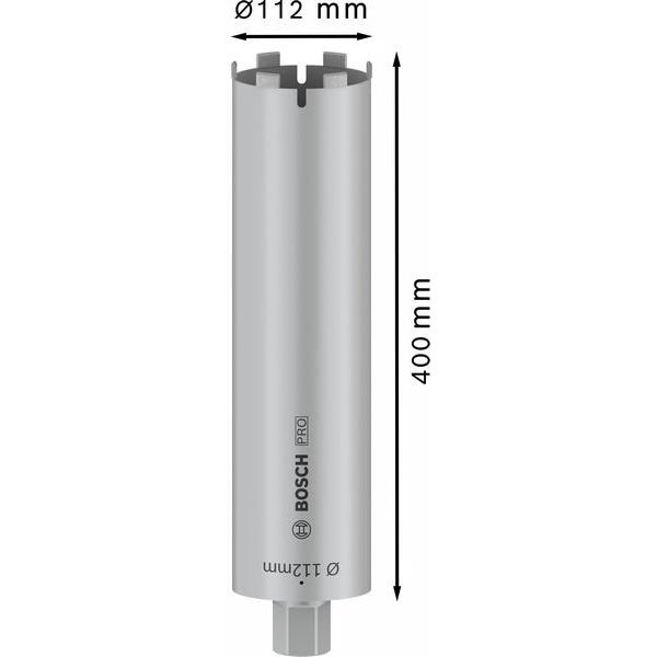Bosch - Bohrkrone PRO Trockenbohrkrone, 112 2608601409 x 400 mm 1 1/4-Zoll