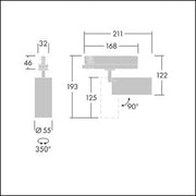 Thorn - Downlight/Strahler/Flutlicht LED - Strahler TONIC XS #96638002 930, weiß