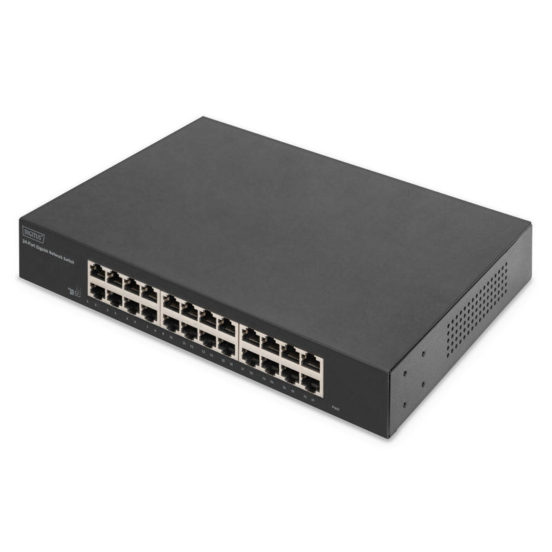 Assmann Electr - Netzwerk Switch Netzwerk-Switch DN-80113-2 24-Port Gigabit