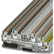 Phoenix Contact - Installations-Etagenklemme PTB 2,5-PE/L/L 0,14-4qmm, grau − 50 Stück