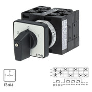 Eaton - Lastschalter Wendeschalter T3 32A T3-3-15190/E Einbau rastend