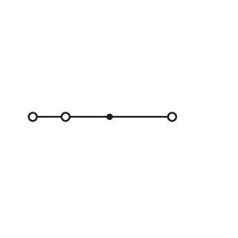 WAGO - Durchgangs-Reihenklemme Durchgangsklemme 282-681 gr 0,2-6qmm