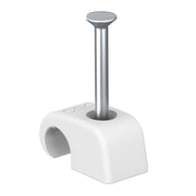 OBO Bettermann - Nagelschelle (für Kabel) Haft-Clip 2025 18 RW − 100 Stück