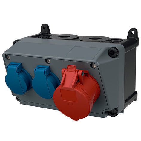 Mennekes - CEE-Steckdosen-Kombination (IEC 60309) Steckdosen-Kombination 910020