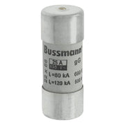Eaton - Zylindrische Sicherung Sicherungseinsatz Nieders. CYL GG 22,#C22G25S 25A AC 690V 80kA − 10 Stück