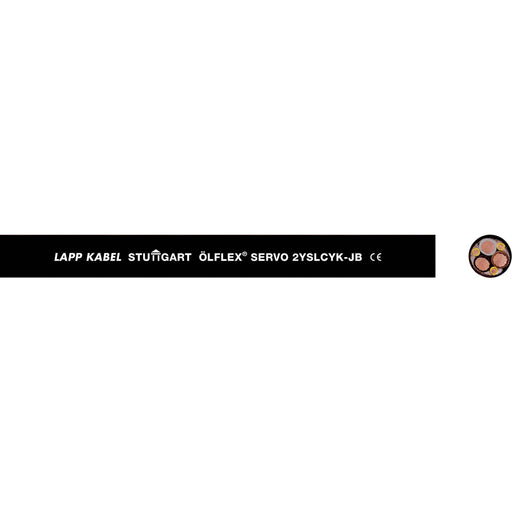 Lapp Kabel&Leitung - Energiekabel >= 1 kV, für ortsveränderlichen Einsatz ÖLFLEX SERVO 2YSLCY-JB BK 1136454/1000 4G10 − 1000 Meter