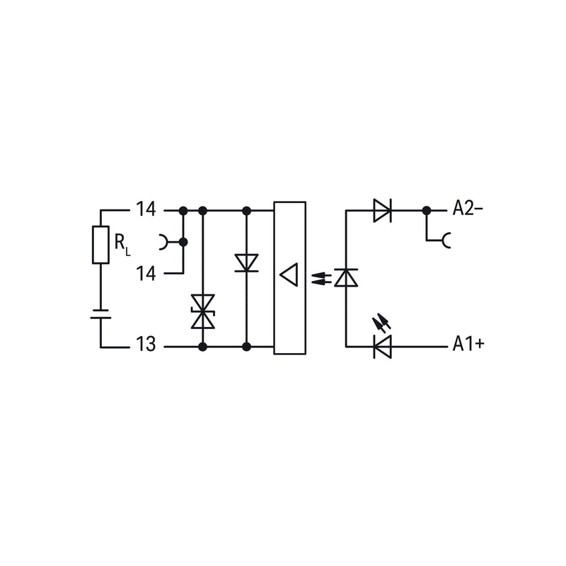 WAGO - Optokoppler Optokopplermodul 859-797 DC 12 V − 10 Stück