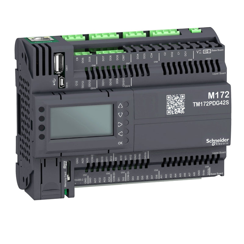 Schneider Electric - SPS-Grundgerät SPS-Steuerung Modicon M172 TM172PDG42S Optimized 24VAC/DC − 6 Stück