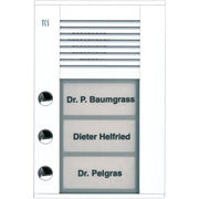 TCS Tür Control - Türstation für Türkommunikation Audioaußenstation1-reihig PDS03-WS/04 3 Tasten AP weiß