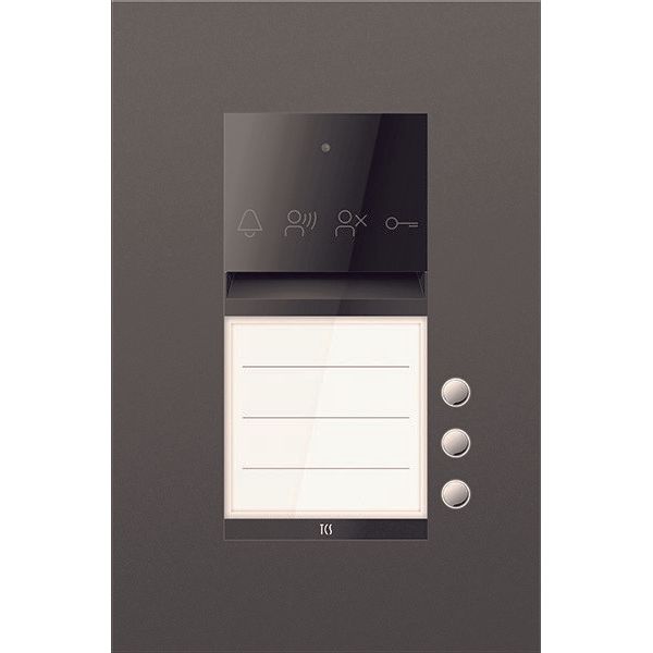 TCS Tür Control - Türstation für Türkommunikation PES PRO Audio Außenstat. ASU600103-0017 3T UP R7016