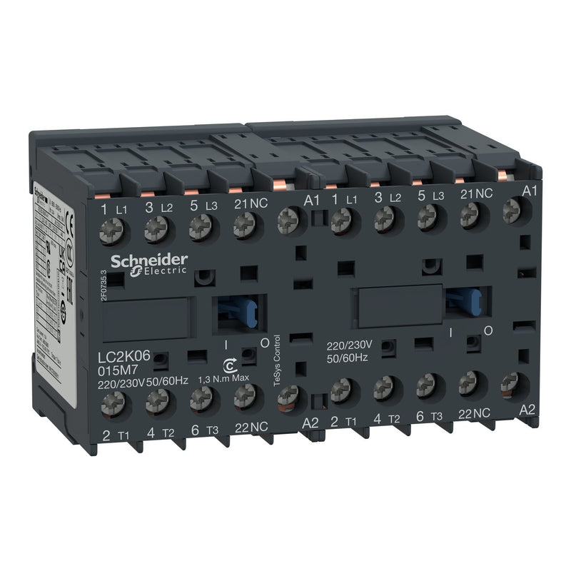 Schneider Electric - Schützkombination Wendeschützkombination LC2K09015E7 4kW/400V/AC3