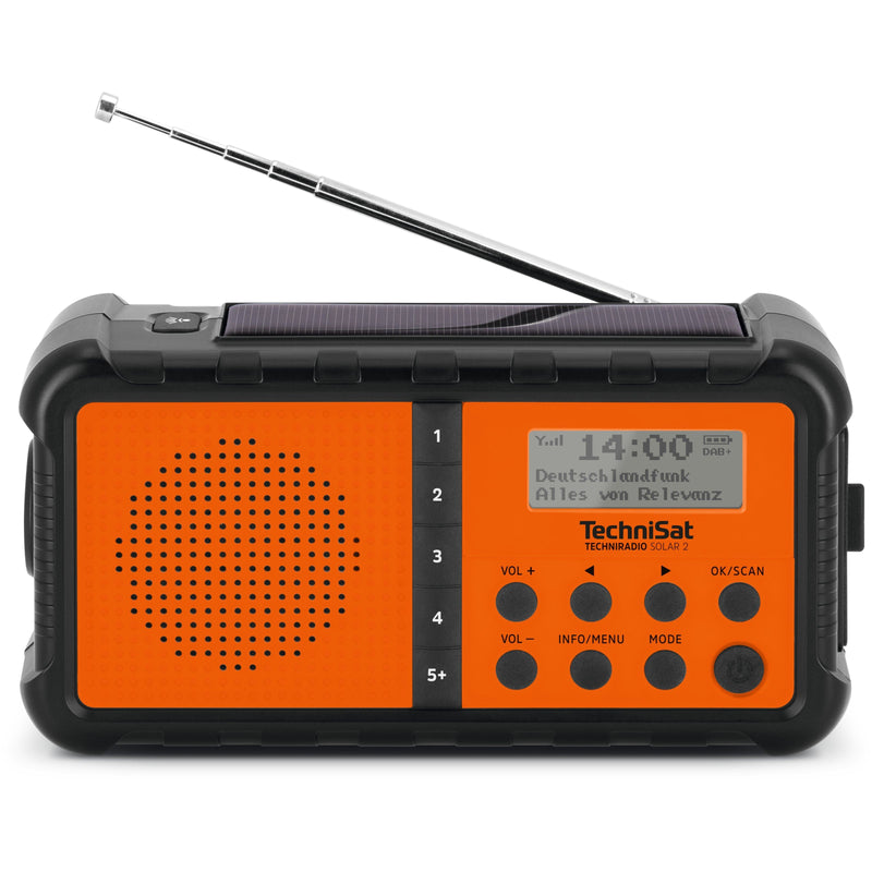 TechniSat - Radio DAB+ Digitalradio TECHNIRADIOSOLAR2