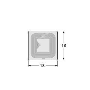 Turck - RFID-Transponder Datenträger HF TWL1818FB128100PCS Smart-Label − 1 Packung