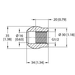 Turck - Zubehör/Ersatzteile für Befehlsgeräte Kugelmuffe NCLS-WA4