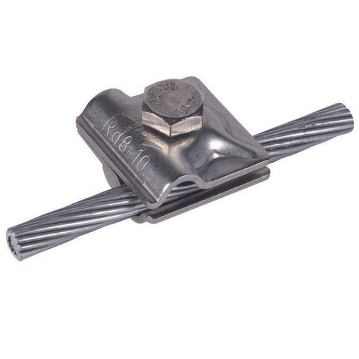 DEHN - Verbinder für Blitzschutz MV-Klemme MVK 8.10 M10 V2A NIRO f. Rd 8-10mm