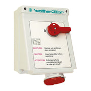 Walther Werke - CEE-Steckdose abschaltbar, abgesichert (IEC 60309) Wandsteckdose 32A AD130 5P 400V 6h IP44 − 1 Stück