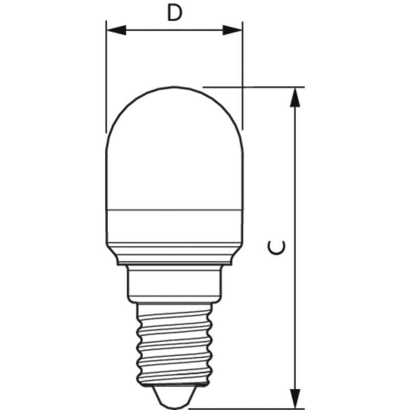 Philips Lighting - LED - Lampe/Multi - LED LED - Lampe T25 E14 Corepro LED#38986100 matt 827