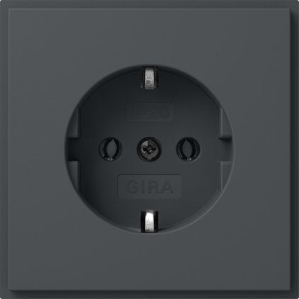 Gira - Steckdose TX-44 418867 Anthrazit IP20