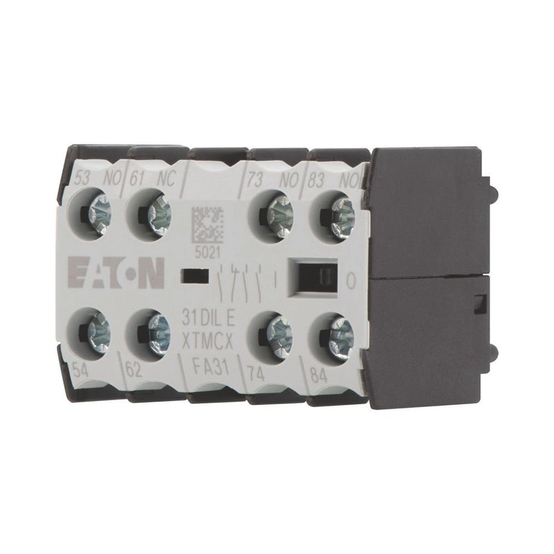Eaton - Hilfsschalterblock Hilfsschalterbaustein 02DILEM 2Ö,Zentral-Aufbau − 5 Stück