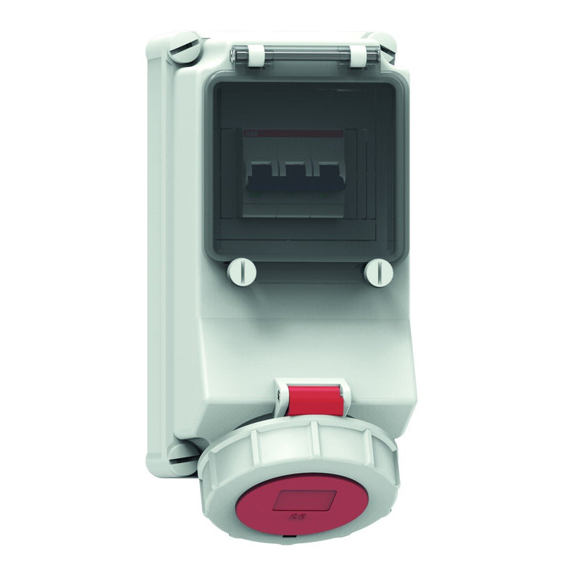 Bals Elektrotech - CEE-Steckdose abschaltbar, abgesichert (IEC 60309) Wandsteckdose abgesichert 15122 16A 5p 400V 6h IP67