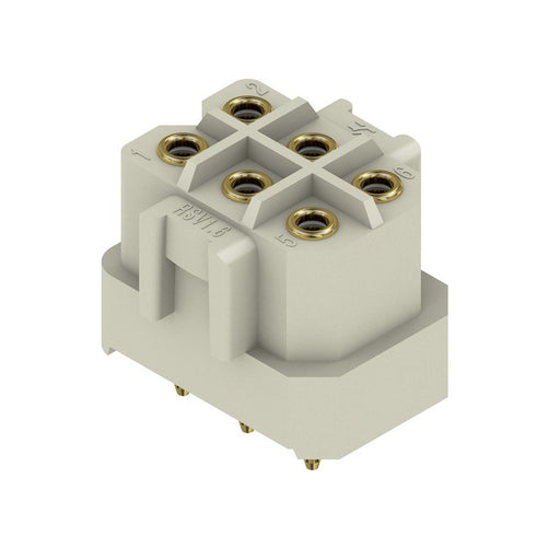 Weidmüller - Leiterplattensteckverbinder Verbinder 5.00mm RSV1,6 LB6 GR 3,2 AU − 50 Stück