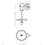 EVN Lichttechnik - Mechanisches Zubehör/Ersatzteile für Leuchten Seilabhängung CTPE3501