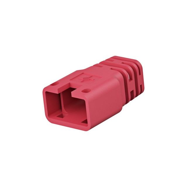 Telegärtner - Knickschutz Knickschutztülle 100001195 f.RJ45-Steck.ges, rt − 100 Stück