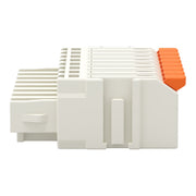WAGO - Kabelsteckverbinder für Leiterplattensteckverbinder 1-Leiter-Federleiste,Hebel 2734-1108/327-000 PushinCAGECLAMP,lgr − 50 Stück