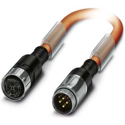 Phoenix Contact - Energiekabel < 1 kV, für ortsveränderlichen Einsatz Steckverbinder beidseitig K-5E-M40 M9/#1620378 kunststoffumspritzt − 2 Stück