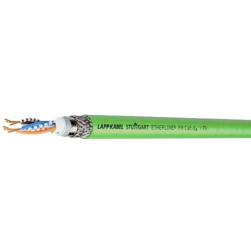 Lapp Kabel&Leitung - Daten- und Kommunikationskabel ETHERLINE Cat. 6A 2170593/100 Y FD FC − 100 Meter
