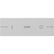 Gira - Bussystem-Tastwippe Wippe Wippenset 3f indiv. 8623015 Tastsens. Grau m