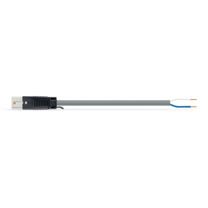 WAGO - Konfektionierte Leitung für steckbare Gebäudeinstallation konfekt. Anschlussleitung 894-8992/223-107 Dca,Stecker