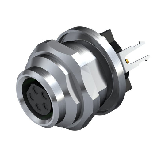 Weidmüller - Rundsteckverbinder, Einbau (PCB) Stecker SAIE-M8B-5S-H6TL M8 − 25 Stück