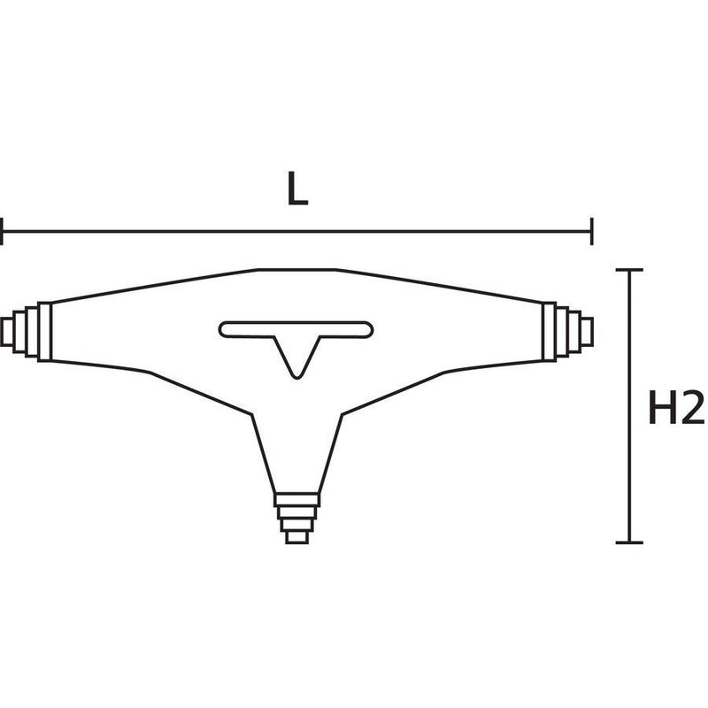 HellermannTyton - Verbindungs- und Abzweigmuffe (-garnitur) Abzweigmuffe T-1 PUR33-GN-SF 5x10_5x6 Gießharz