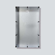 Siedle&Söhne - Montageelement für Türstation Briefkasten-UP-Geh. Video GU CL BF3V130 01 B-0 Classic, Stahlbl. vz