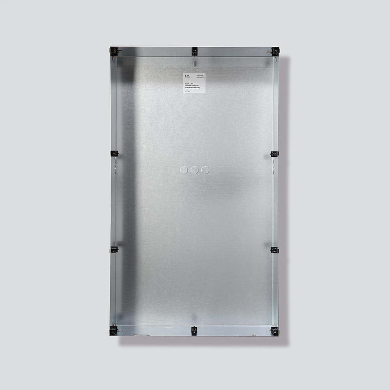 Siedle&Söhne - Montageelement für Türstation Briefkasten-UP-Geh. Video GU CL BF3V130 01 B-0 Classic, Stahlbl. vz