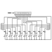 Phoenix Contact - Übergabemodul UM 45-IB-DI/SIM8 für 8 Signale