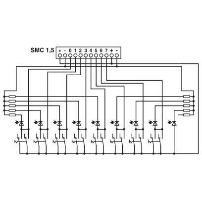 Phoenix Contact - Übergabemodul UM 45-IB-DI/SIM8 für 8 Signale