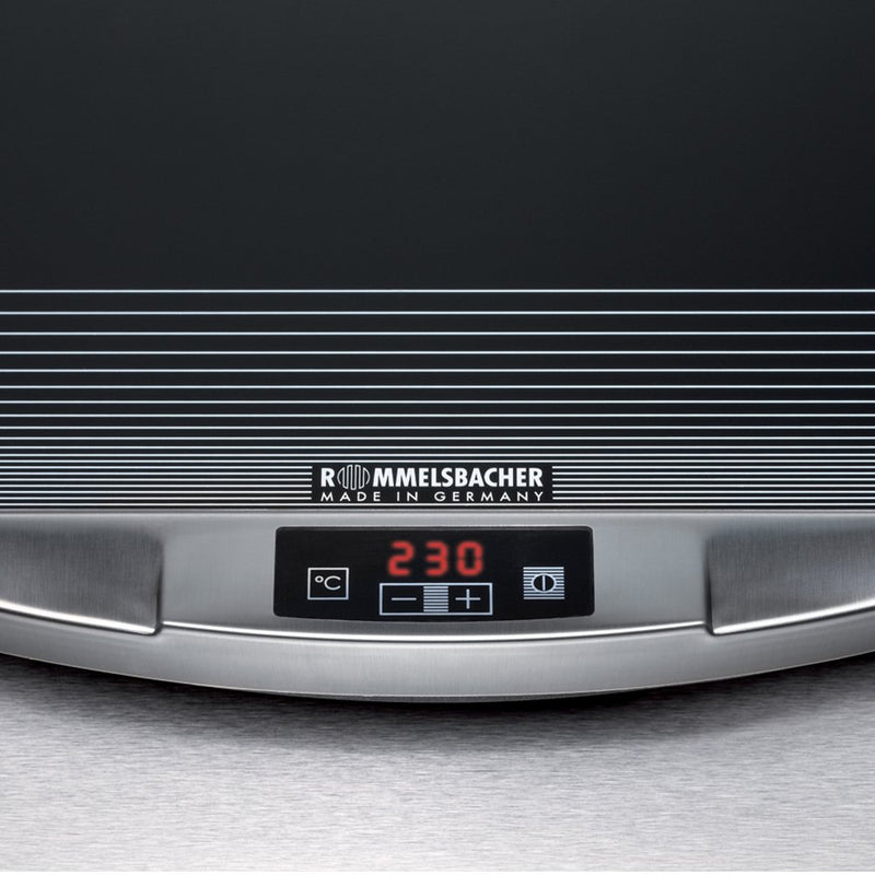 Rommelsbacher - Grillgerät Tischgrill CERAN(R) CG 2308/TC 2000W eds Touchcontr