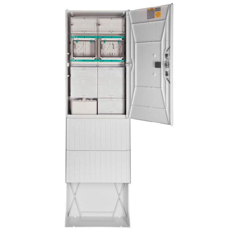GSAB Elektrotechnik - Zähler-Komplettschrank Zähleranschlusssäule 07.00.1P31ez 3xEHZ-ZP/1xRestplatz