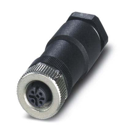 Phoenix Contact - Rundsteckverbinder, feldkonfektionierbar (Industriesteckverbinder) Steckverbinder SACC-M12FS-4#1404416 CON-PG11-M PWR