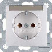 Berker - Steckdose Schuko-Steckd.alu 47501404