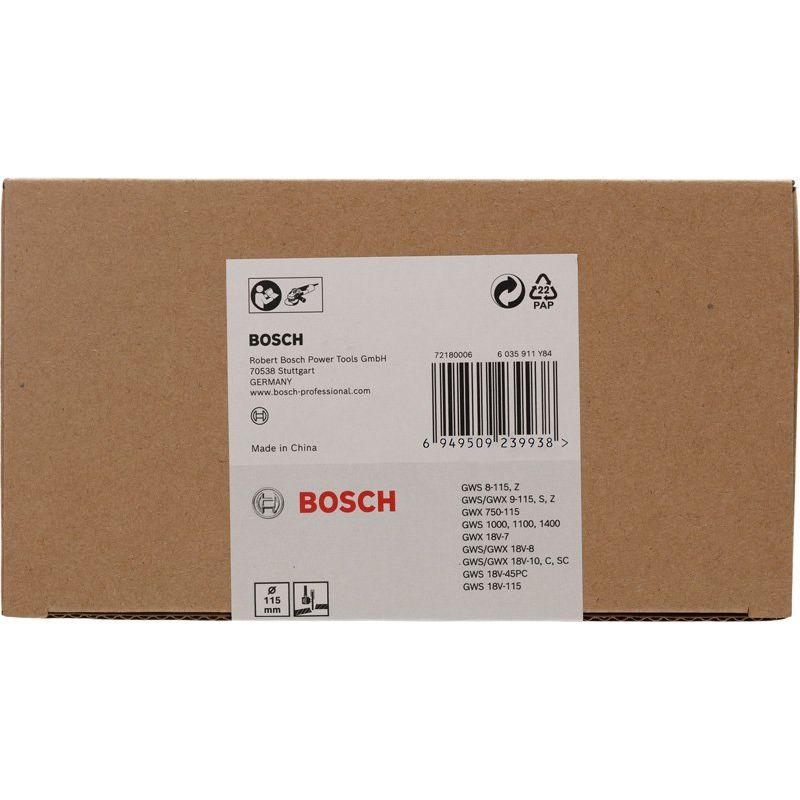 Bosch - Systemzubehör für Schleifen/Polieren (Akku/elektrisch/Druckluft) Schutzkombinationshaube 2608000754 zum Schneiden zum