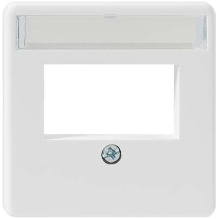 Rutenbeck - Einsatz/Abdeckung für Kommunikationstechnik Zentralplatte ZSt UM-MA 2 rws 2-fach,rws RAL9010 − 1 Stück by Rutenbe
