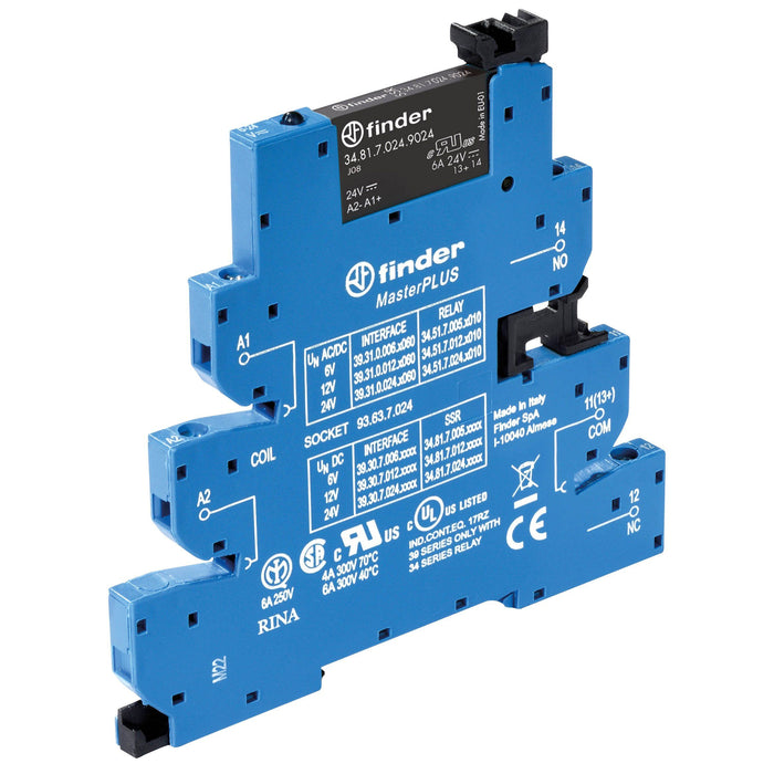 Finder - Optokoppler SSR-Koppelrelais 39.30.7.220.9024 MasterPLUS  − 10 Stück
