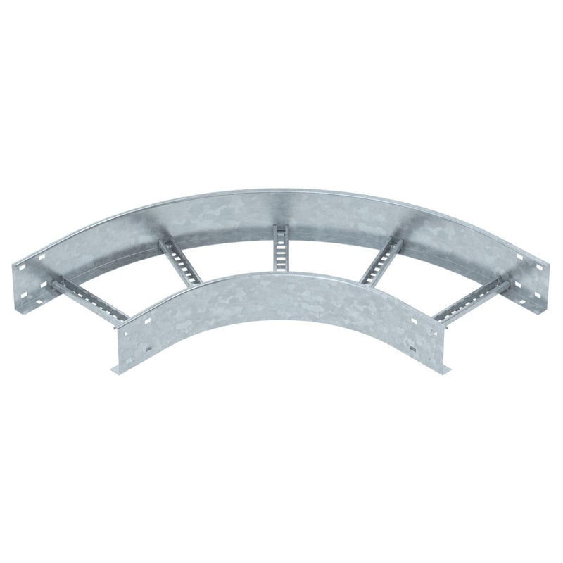 OBO Bettermann - Bogen für Kabelleiter Bogen LB 90 1130 R3 FT 90 Grad