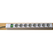 Schroff - Power distribution unit (PDU) Steckdosenleiste 60110206 8f, m.Schalter